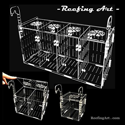 Reefing Art - Acrylic Acclimation Box (Hanger) Fish Breeder Nursery Isolation Tank