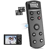 Remote Control for Sony Camera,USB-C Rechargeable Wireless Shutter Release with OLED Screen for ZV-1, ZV-E10,ZV-1F, A6100, A6