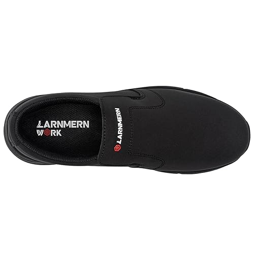 LARNMERN Non Slip Work Shoes for Womens Water Resistant Walking