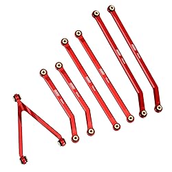INJORA RC High Clearance Chassis Links, Skid Plate