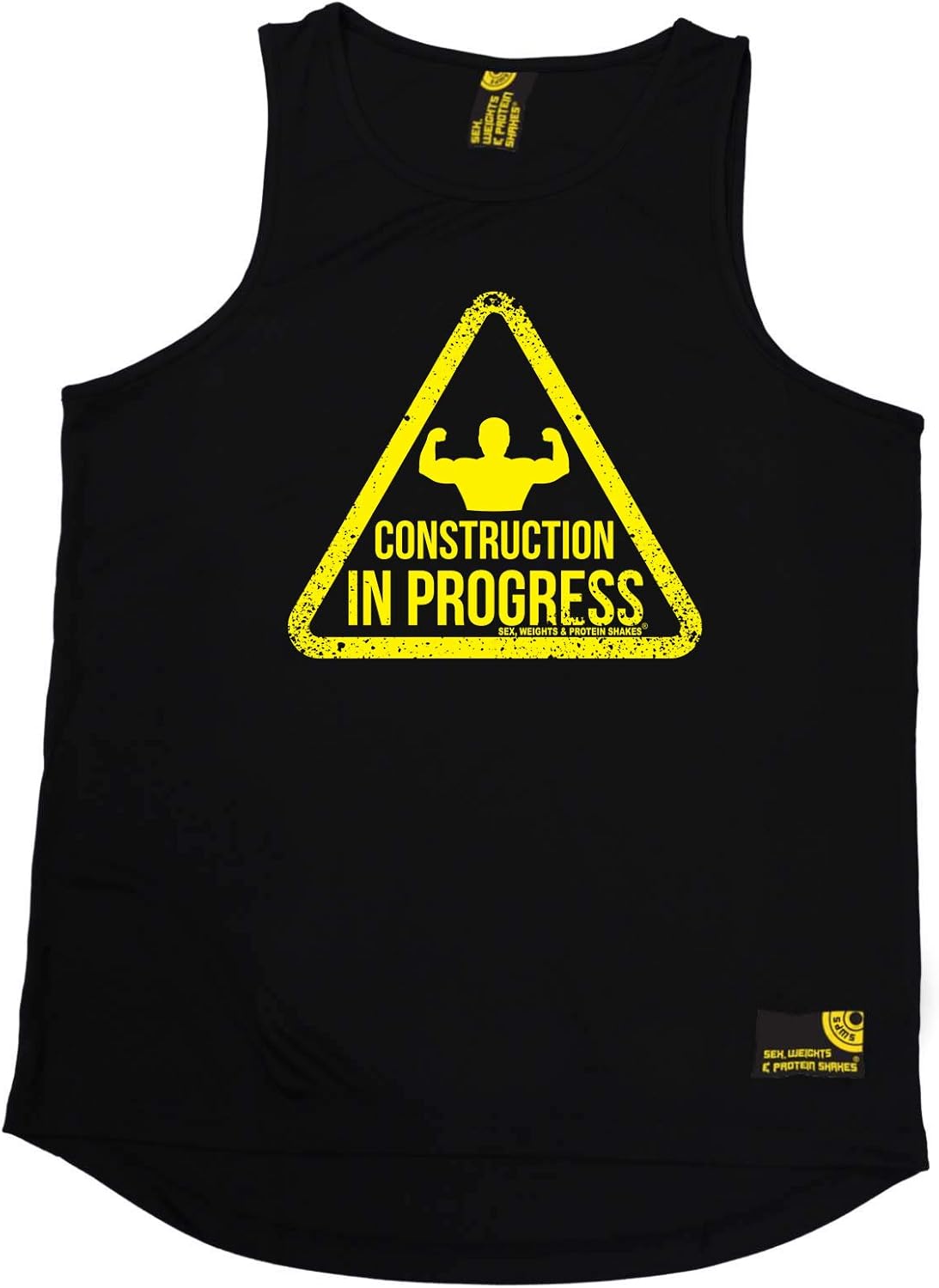 Gym Bodybuilding Gym Bodybuilding Vest Construction in Progress Dry