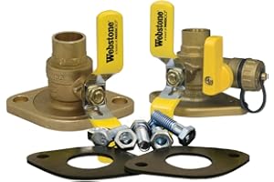 Webstone 51414KIT 1" Sweat Isolator Circulator Pump Install Kit with Rotating Flange