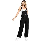 Lana Roux 90s Retro Dungaree Utility Denim Twill Canvas Jumpsuit Overalls