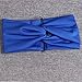 8pcs Women Elastic Turban Head Wrap Headband Cross Twisted Hair Band Headband for Hair Styling (Yellow + Blue + Black + Light Grey + Wine Red + Rose Red + Lake Blue + Light Blue)