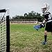 Champion Sports Mini Lacrosse Goal: Kids Gear Backyard Shooting Practice Net Black, 8.3