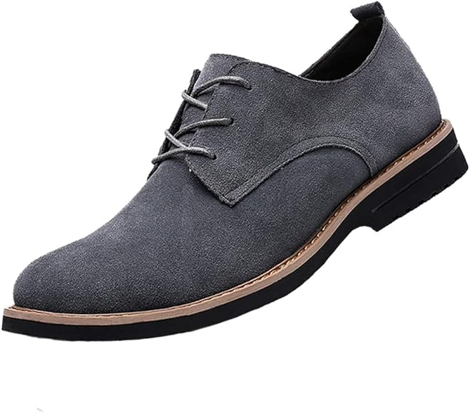 Amazon Keenpace レースアップシューズ メンズ 本革 スエード