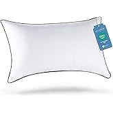 JOLLYVOGUE Pillows Queen Size for Sleeping, Soft and Supportive Bed Pillow with Down Alternative Filling for Side and Back Sleepers, Hotel Collection