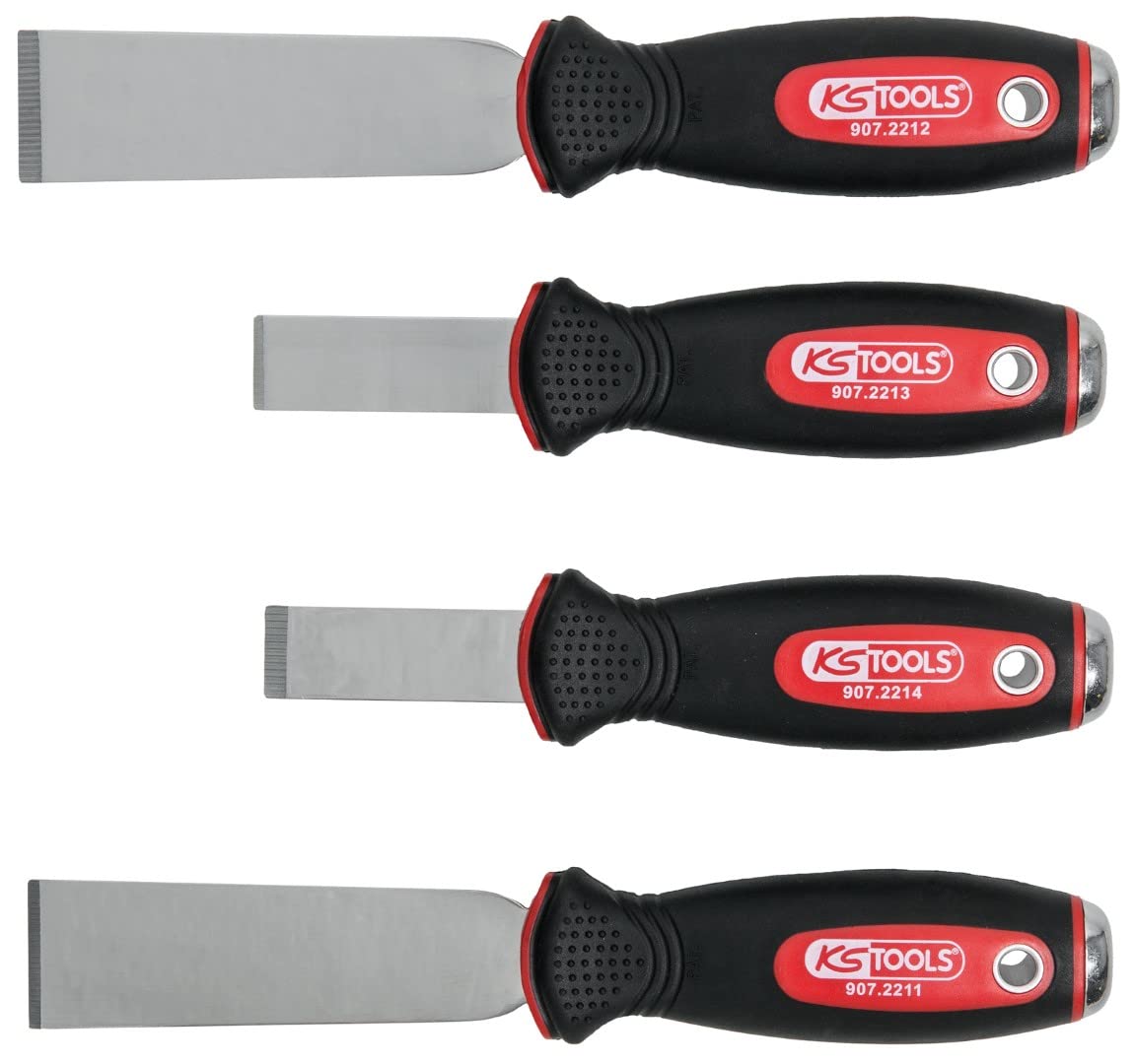 KS Tools 907.2210 Chisel Scraper Set (4 Pieces)