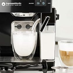 EspressoWorks 19-Bar Espresso, Latte and Cappuccino