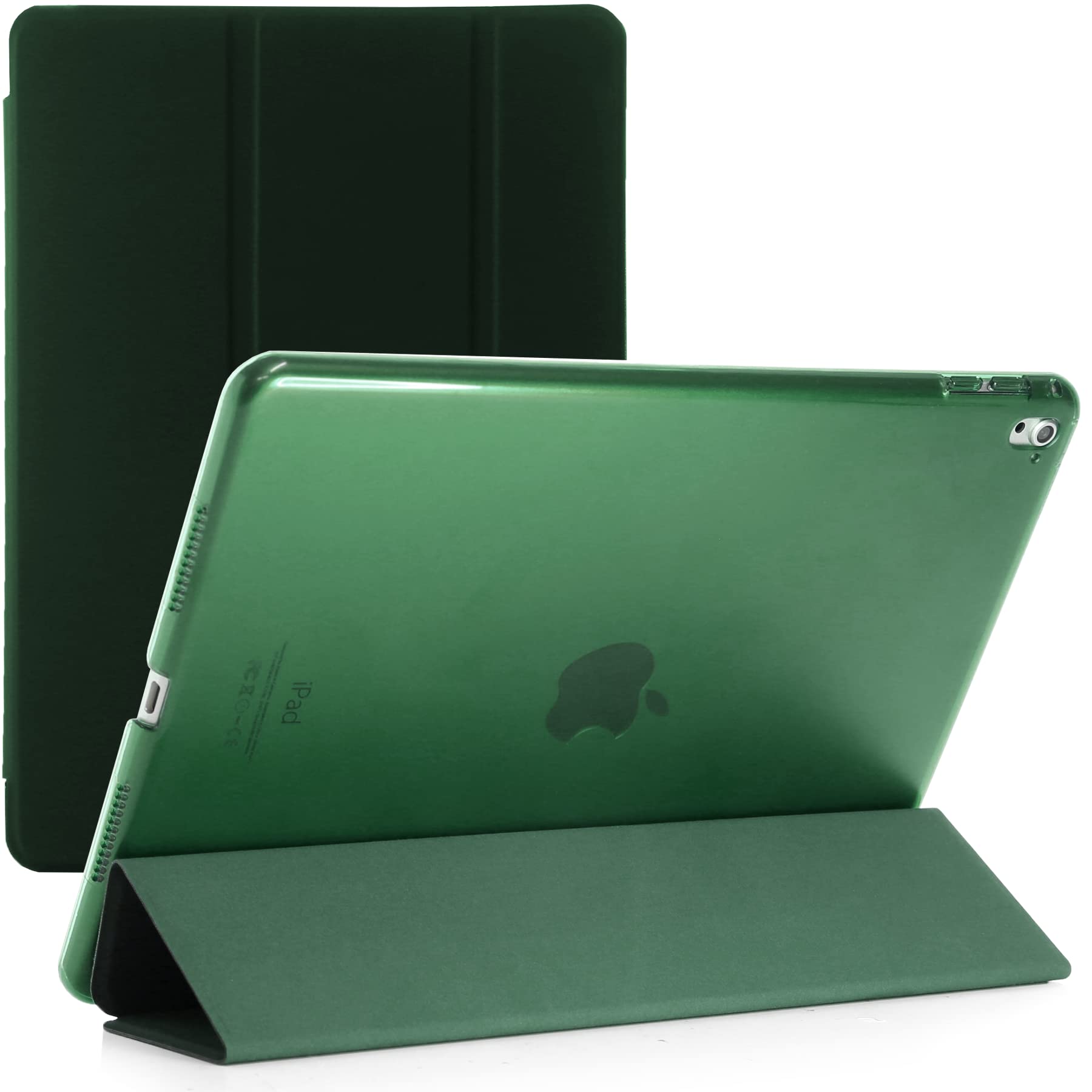 Smart Magnetic Stand Case For Only Apple iPad Pro 9.7 Release in 2016 (Emerald Green)
