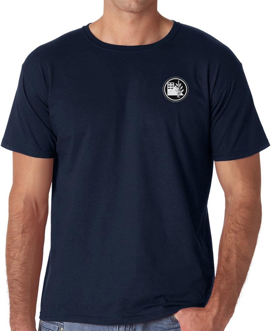 Military Online Israeli Home Front Command Pikud HaOref IDF Embroidered Logo - Ringspun Cotton T 