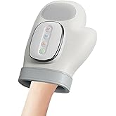 Tiiyee Hand Massager with Heat and Compression, Cordless Hand Massager Full-Hand and Wrist Coverage 3 Massage 3 Temperatures 5 Compression Models for Women Men Wrist Palm Finger Carpal Tunnel