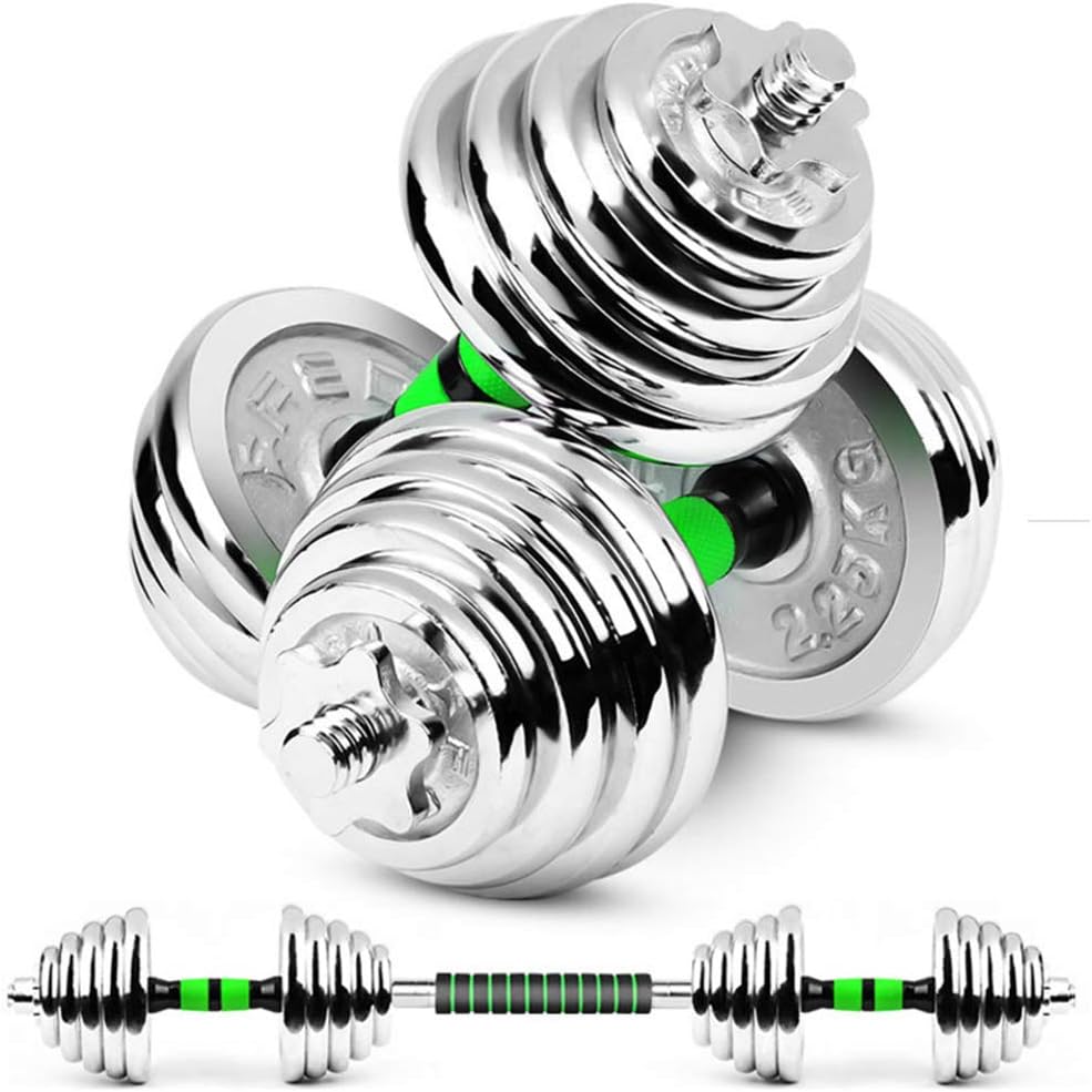 Dumbbell Barbell Adjustable All-Purpose Gym And Home Workouts Lose Weight Body Sculpting Men and women 2×5kg/7.5kg/10kg/15kg (Set Of 2)