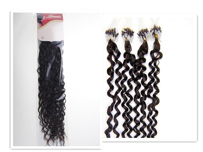 Amazon Com 20 Easy Loops Micro Rings Beads Tipped Human Hair