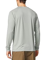 baleaf Men's Rash Guard Shirts Fishing Long Sleeve