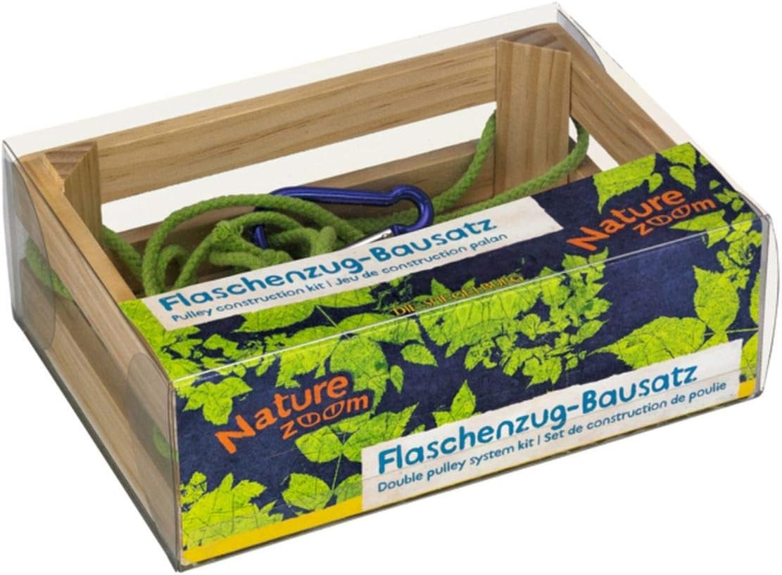 Nature Zoom Pulley Construction Kit, 21 x 15 x 7 cm, Model# 11581