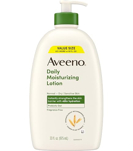Amazon.com : Aveeno Active Naturals Daily Moisturizing Lotion, New