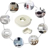 Vicloon Edge Protectors 2 M Foam Safety Strip 4 Corner Cushions Milky White view 7