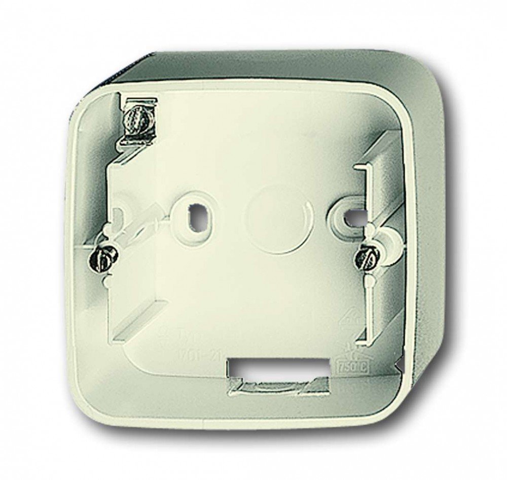 Busch-Jaeger 1701-212 Surface mounted housing, 1-gang, ivory, Duro 2000 SI