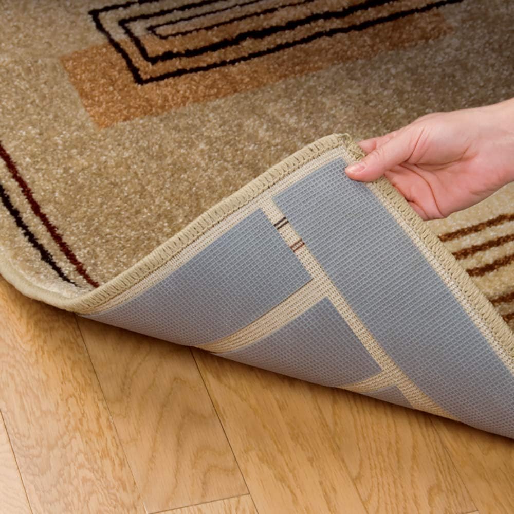 ROBERTS 50-545 2-1/2 Inch by 25 Foot Roll of Rug Traction Indoor Anti-Slip Rug Strip Rubber Tape - Carpet Underlayments - 