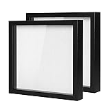 Muzilife Shadow Box Picture Frame with Linen Board