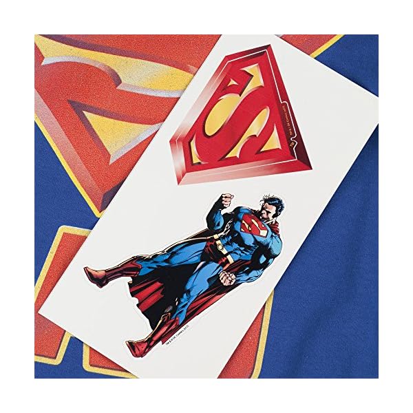 Popfunk Superman Superdad Super Dad Logo T Shirt for Father's Day & Stickers - Image 7