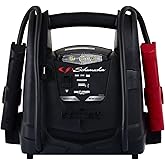 Schumacher Electric 4-in-1 Jump Starter and Portable Power Station with 150-PSI Air Compressor and LED Light, SJ1330 - 1000 P