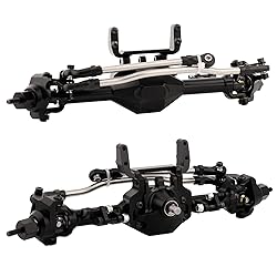 ZXYRC SCX10 CNC Metal Front Rear Straight Complete