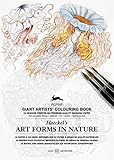 Art Forms of Nature ( Haeckel) (Giant Artists' Colouring Books) (Spanish, French, Italian, English and German Edition) by