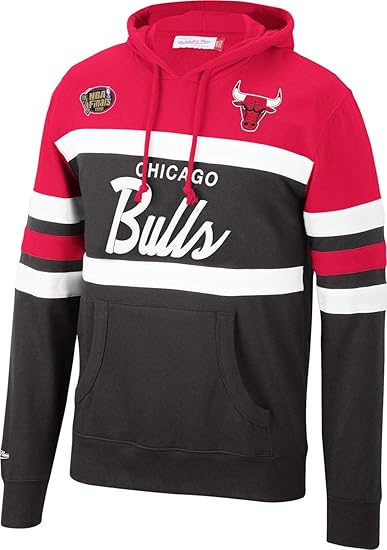 mitchell and ness bulls hoodie