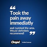 Orajel Mouth Gel Denture Ulcer Relief Benzocaine 10% 5.3 g view 5