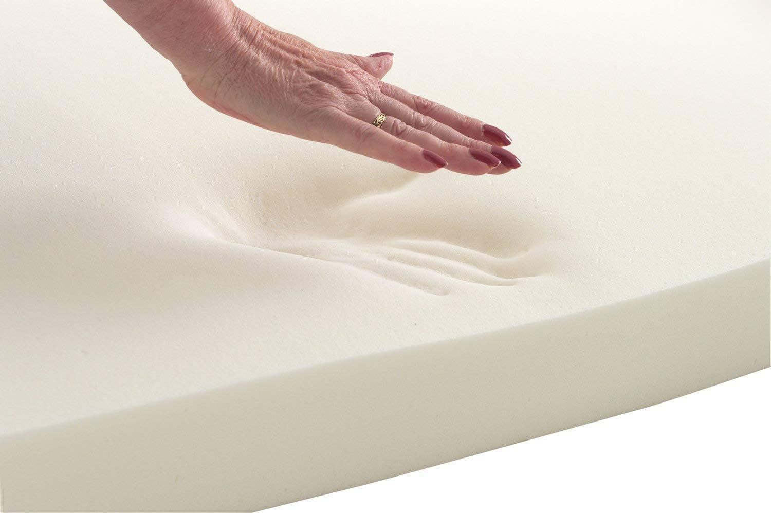 Brillars 100% Visco Elastic Cool Gel Memory Foam Cut to size for Dog Beds and Cushions Certified Foam Supportive, Pressure Relief Temperature Sensitive & Pain Relief (24'' x 36'' x 2'')