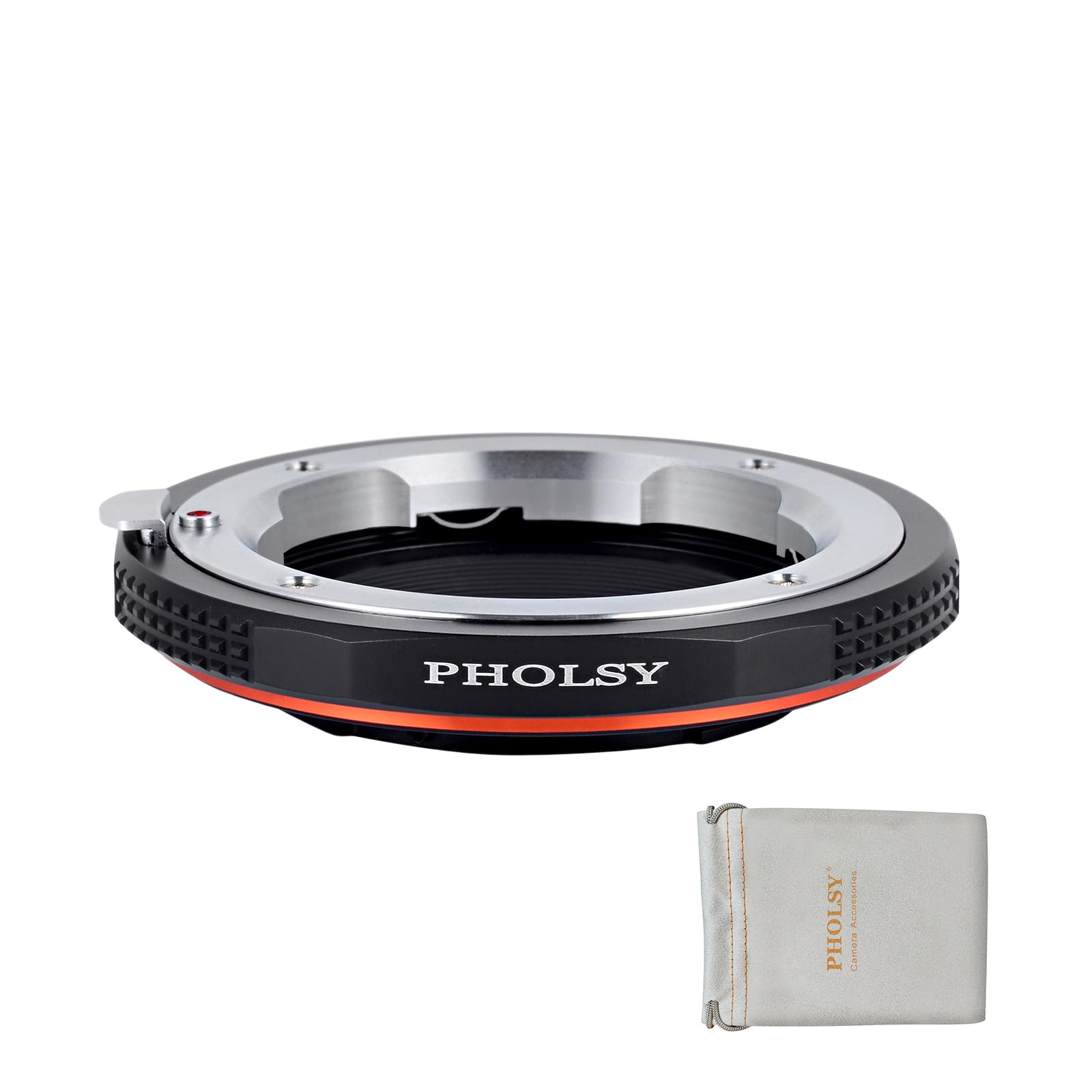PHOLSY Lens Mount Adapter LM to MFT Compatible with Leica M, Zeiss ZM, Voigtlander VM Lens to Micro Four Thirds (M4/3 Micro 4/3) Camera Body Compatible with Olympus Panasonic Lumix Cameras LM to M4/3