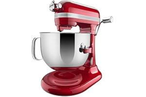 KLTCHONALD 6 Quart Stainless Steel Bowl for Kitchenaid Picurean and Professional Models ONLY,Mixing Bowl for 6 Quart Bowl-Lift Stand Mixer