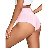 FEOYA Women's Rave Bottoms Stretch High Waist Hot Panties Quick Dry Athletic Tight Shorts for Yoga Running Dance Party