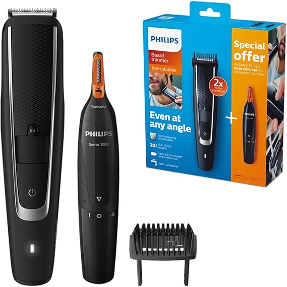 Philips BEARDTRIMMER Series 5000 BT5503/83 cortadora de pelo y ...