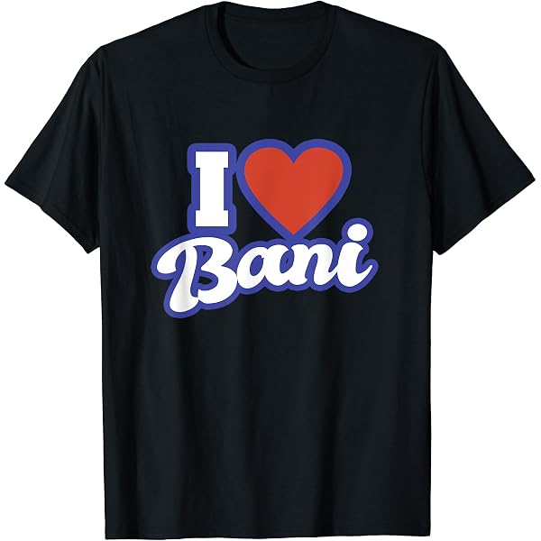 Amazon.com: I Love Vani T-Shirt : Clothing, Shoes & Jewelry