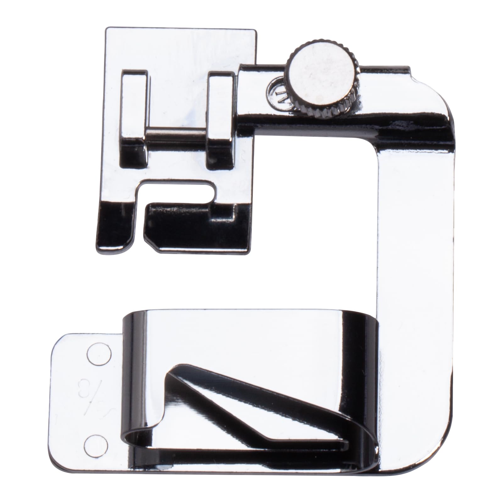 AMZTKDIY 3 Sizes Wide Rolled Hem Pressure Foot Presser Feet Hemmer Foot Set 1/2 Inch, 3/4 Inch, 1 Inch for Brother Singer Sewing Machine Supplies