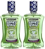 Listerine Smart Rinse Anticavity Fluoride Rinse, Mint Shield - 16.9 oz - 2 pk