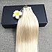 [Surprise] 14inch Seamless Tape in Remy Human Hair Extension 2.5g Per Piece 20 Pieces Color #613 Blonde Adhesive Tape Hair Skin Weft Straight Human Hair Extensions