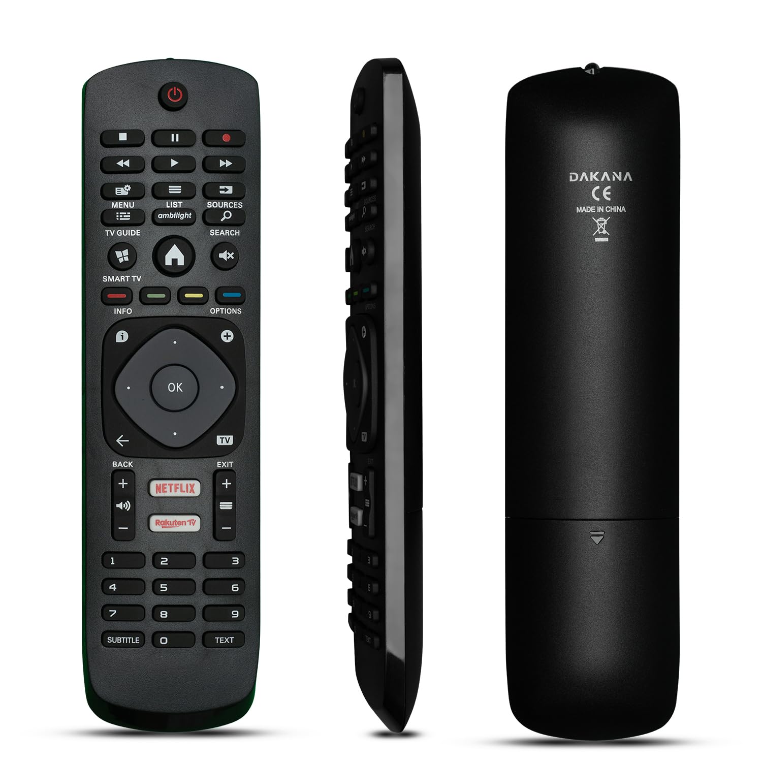 Replacement Remote Control for Philips TV 32PFS6401 32PFS6401/12 32PFS6401/60 32PFS6402 32PFS6402/12 32PFT5300, USB1