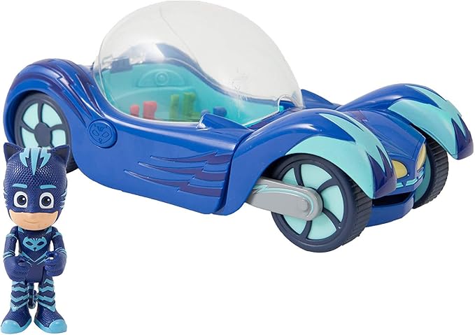 Pyjamasques Vehicule Deluxe Electronique Avec 1 Figurine Yoyo Sonore Et Lumineux Jouet Pour Enfants Des 3 Ans Pjm104 Amazon Fr Jeux Et Jouets