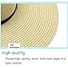 Ronly Women Sun UV Hat Summer Straw Hats Girl Sun Protection Big Brim Beach Hat