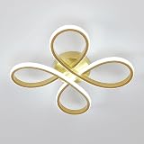 Comely Modern LED Ceiling Light 30W 3375LM 6500K Gold 30cm