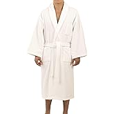 Alpine Swiss Pure Cotton Mens Terry Cloth Bathrobe Super Absorbent Spa Robe