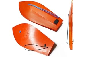 VIKETECH Orange Deep Sea Fishing Trolling Diving Board K-Type Planer Durable Plastic Dive Board for Big Game Fishing