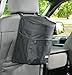 Clean Ridez Car Garbage Can with Flip Open Lid & Vinyl Leakproof and Removable Liner