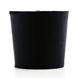 Laboratory Grade Rubber Stopper, Black SBR