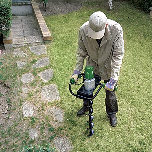 RIBILAND 05317 Erdbohrer Elektrische 1200 W + Docht grün Durchmesser 15 cm – Bild 4