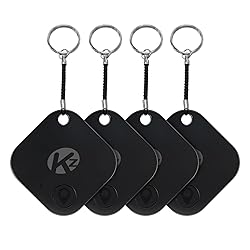 KZO Bluetooth Air Tracker Tag 4 Pack, iOS and